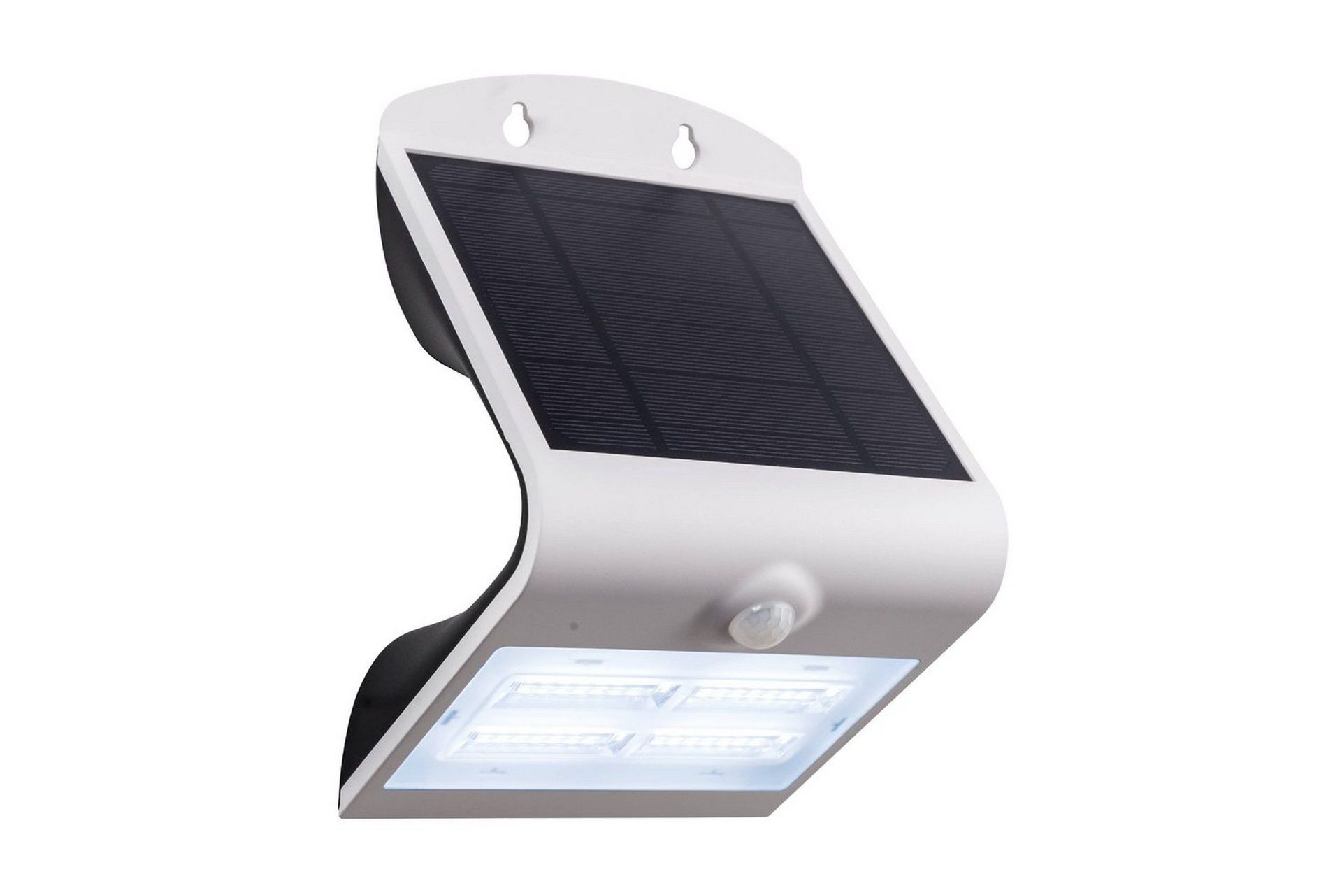 Vägglampa Utebelysning Eglo Lamozzo med Sensor Vit Transparent - Vit