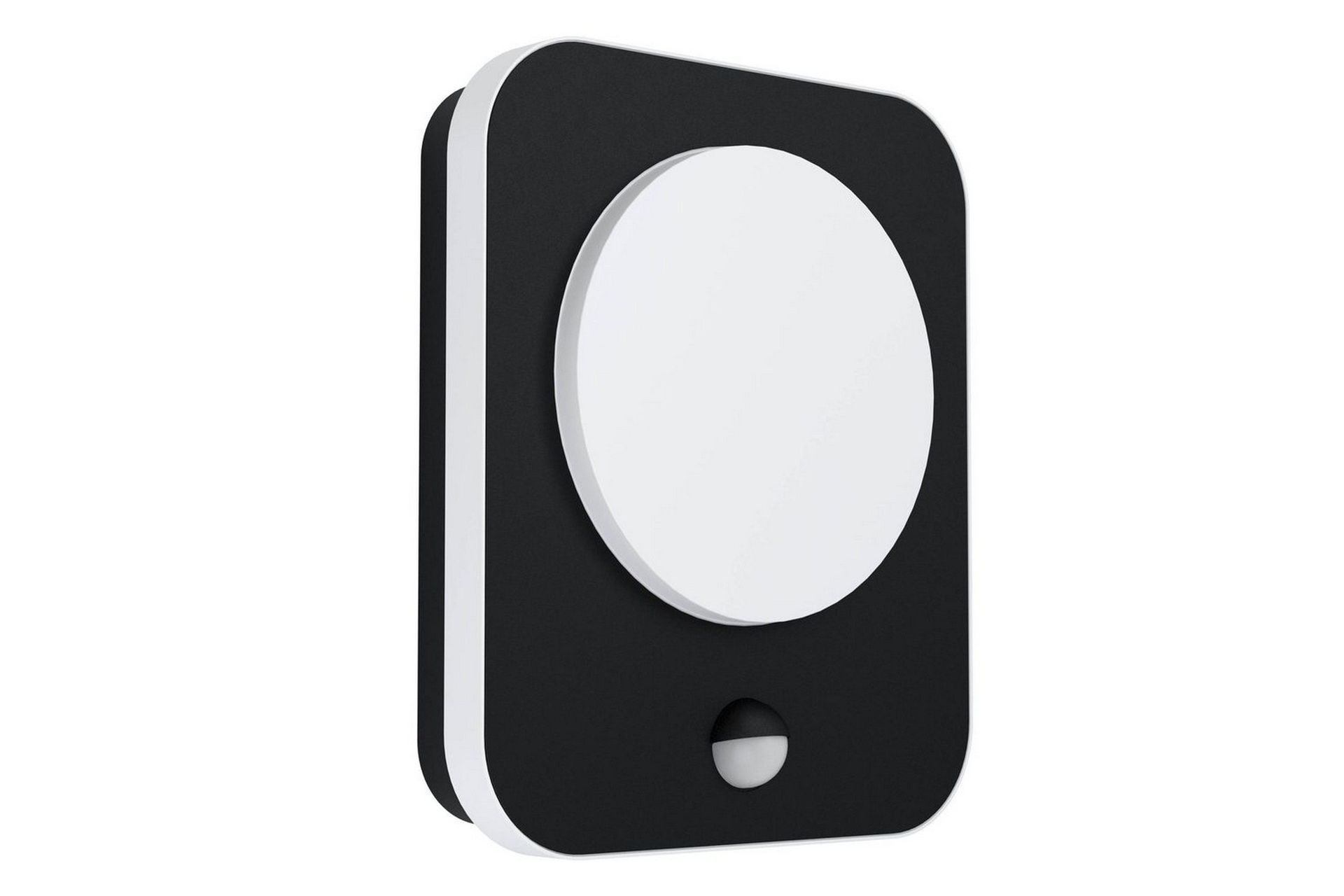 Vägglampa Utebelysning Eglo Madriz med Sensor - Svart/Vit