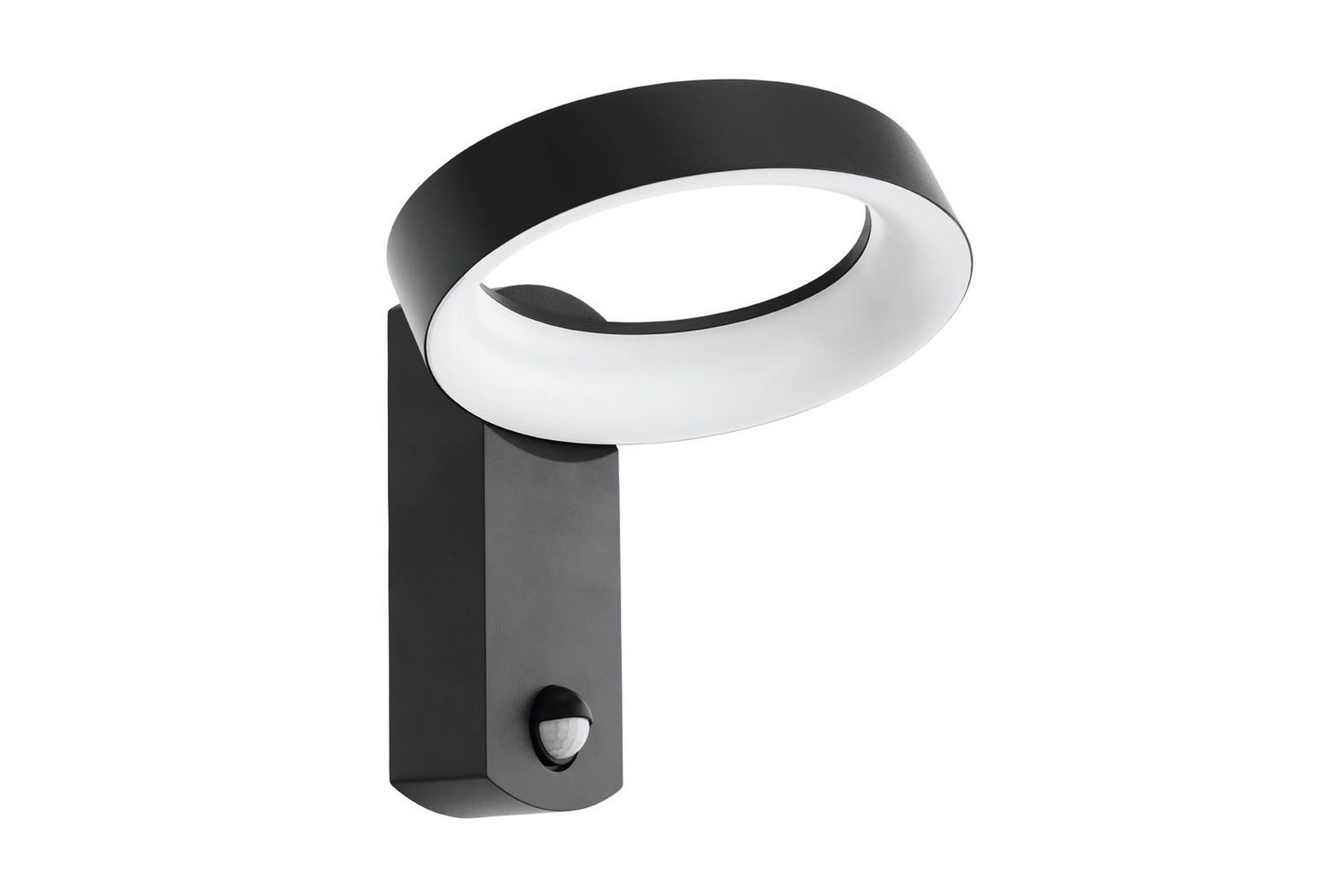 Vägglampa Utebelysning Eglo Pernate med Sensor - Antracit/Vit