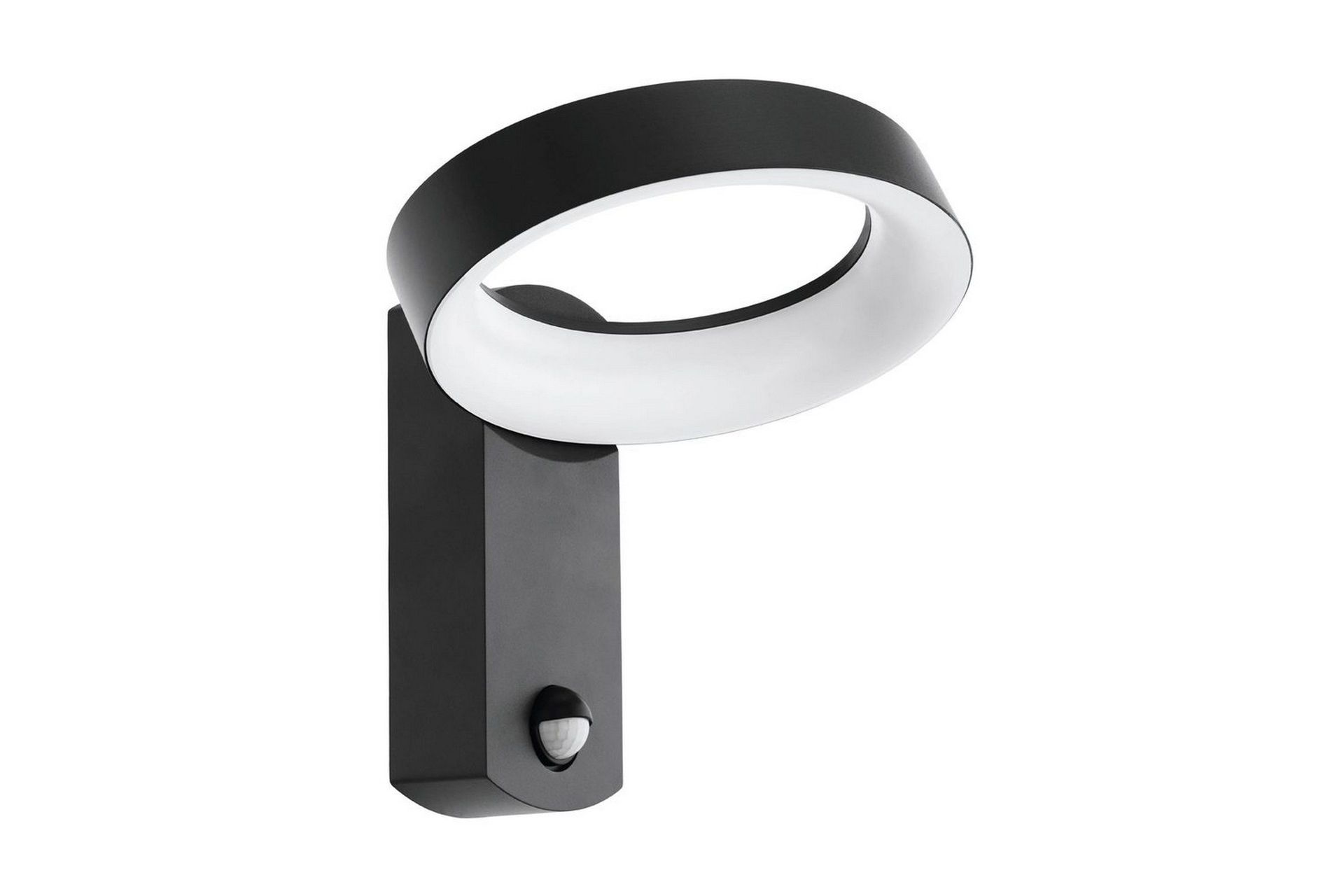 Vägglampa Utebelysning Eglo Pernate med Sensor - Antracit/Vit