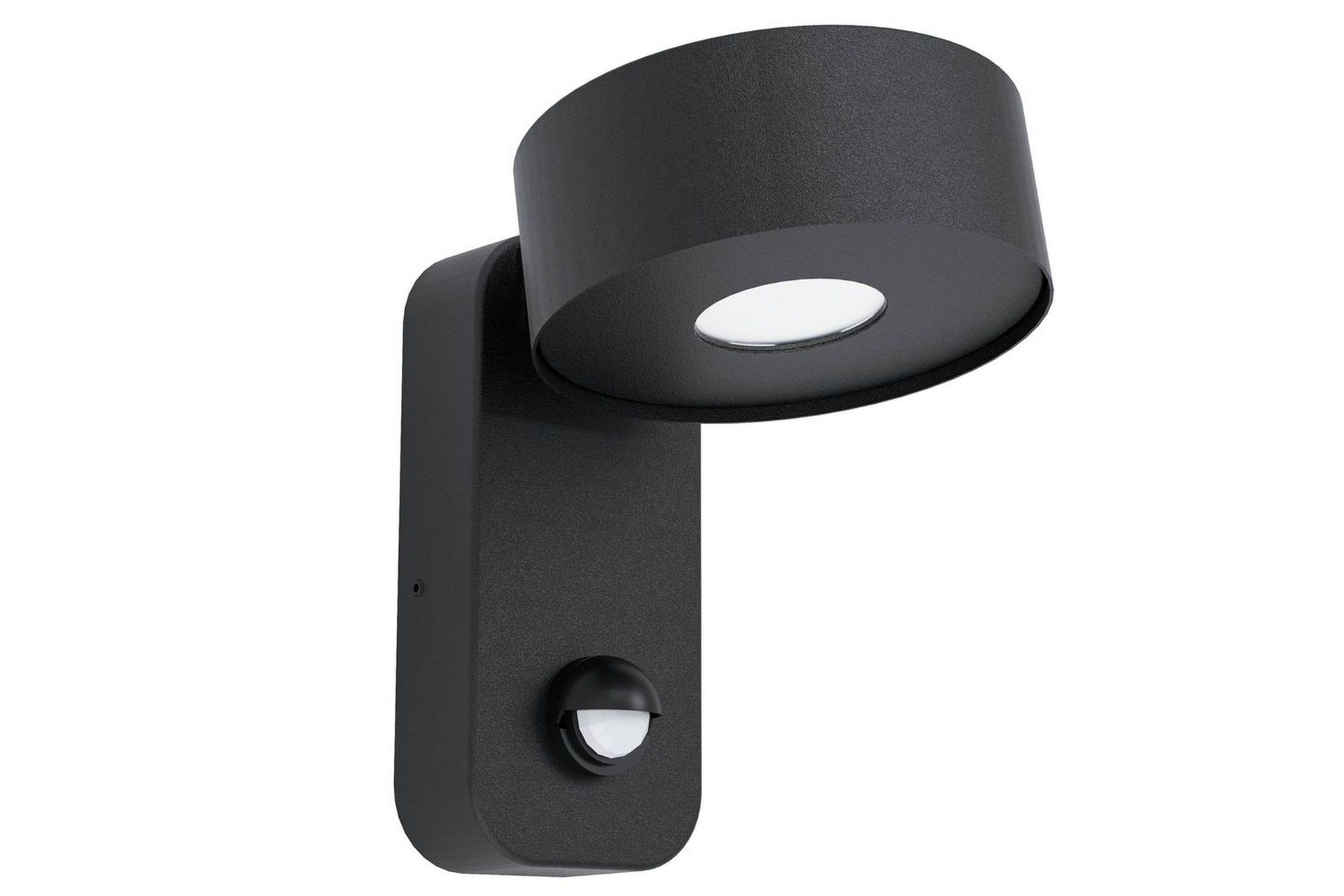 Vägglampa Utebelysning Eglo Palosco med Sensor - Svart