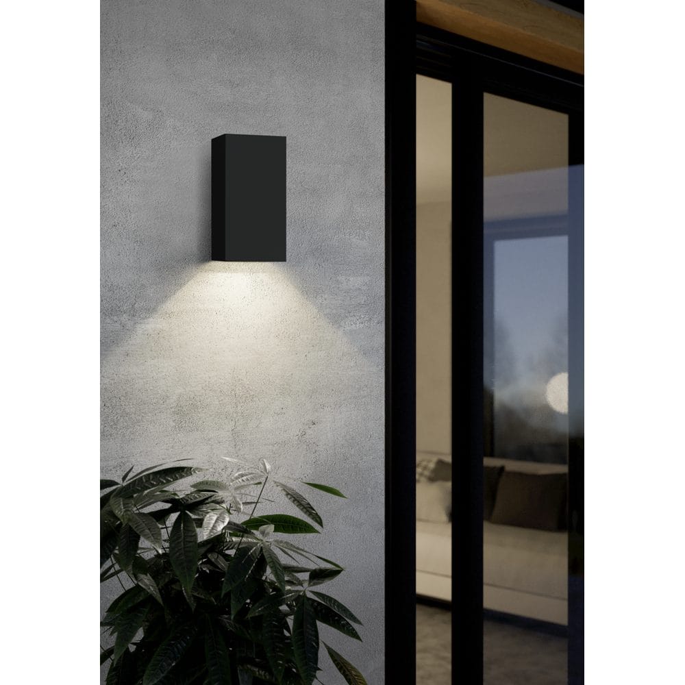 Alternativ bild 1 för EGLO EREMITANA-Z outdoor wall 2L GU10 345lm black