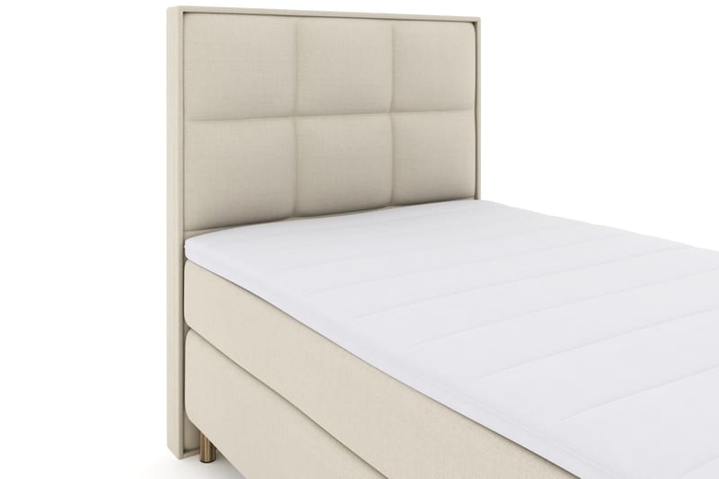 Komplett Sängpaket Choice No 3 120x200 Fast - Beige|Koppar - Kontinentalsäng - Komplett sängpaket