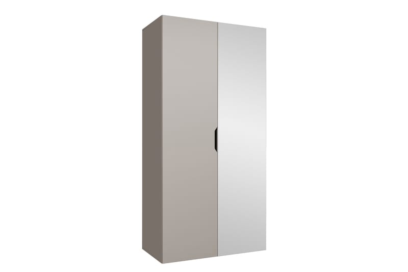 Abano Garderob m. Spegel 52x202 cm, Beige