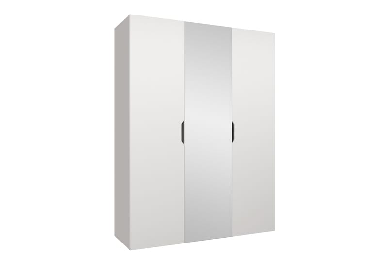 Abano Garderob m. Spegel 52x202 cm - Vit - Förvaring - Garderober & garderobssystem