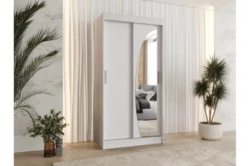 Amira Garderob m. Spegel 100x200 cm - Förvaring - Garderober & garderobssystem