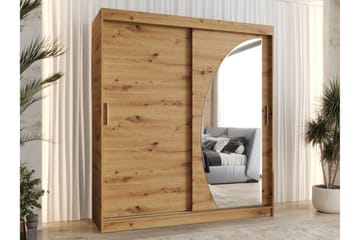 Amira Garderob m. Spegel 180x200 cm - Förvaring - Garderober & garderobssystem