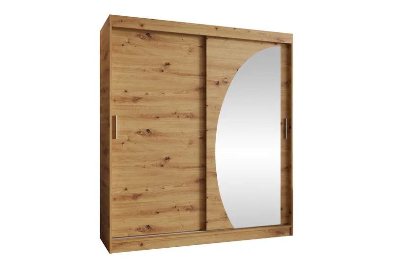 Amira Garderob m. Spegel 180x200 cm