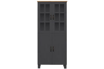 Alby Högskåp till Badrum 130x75x30 cm - Grå - Förvaring - Badrumsförvaring - Väggskåp & högskåp