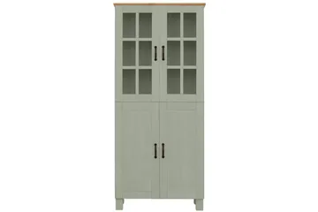 Alby Högskåp till Badrum 130x75x30 cm - Grön - Förvaring - Badrumsförvaring - Väggskåp & högskåp