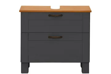 Alby Tvättställsskåp 60 cm - Grå - Förvaring - Badrumsförvaring - Tvättställsskåp & kommod