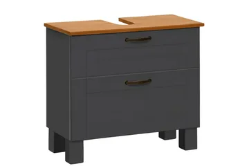 Alby Tvättställsskåp 60 cm - Grå - Förvaring - Badrumsförvaring - Tvättställsskåp & kommod