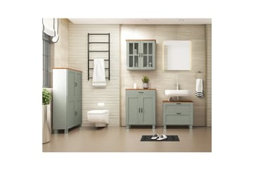 Alby Tvättställsskåp 60 cm - Grön - Förvaring - Badrumsförvaring - Tvättställsskåp & kommod