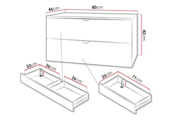 Alijan Tvättställsskåp - Förvaring - Badrumsförvaring - Tvättställsskåp & kommod