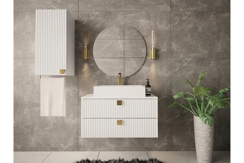 Alima Möbelset för Badrum - Förvaring - Badrumsförvaring - Kompletta möbelpaket badrum