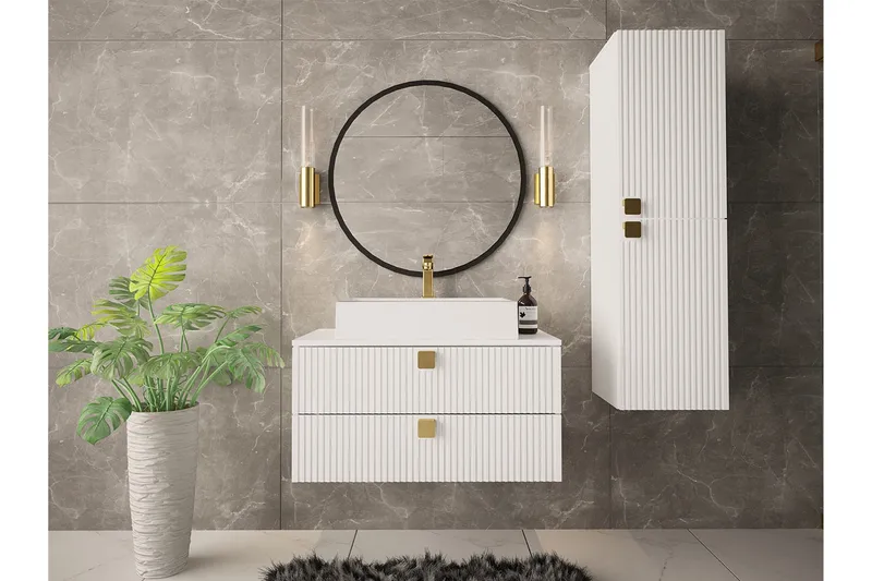 Alima Möbelset för Badrum - Förvaring - Badrumsförvaring - Kompletta möbelpaket badrum