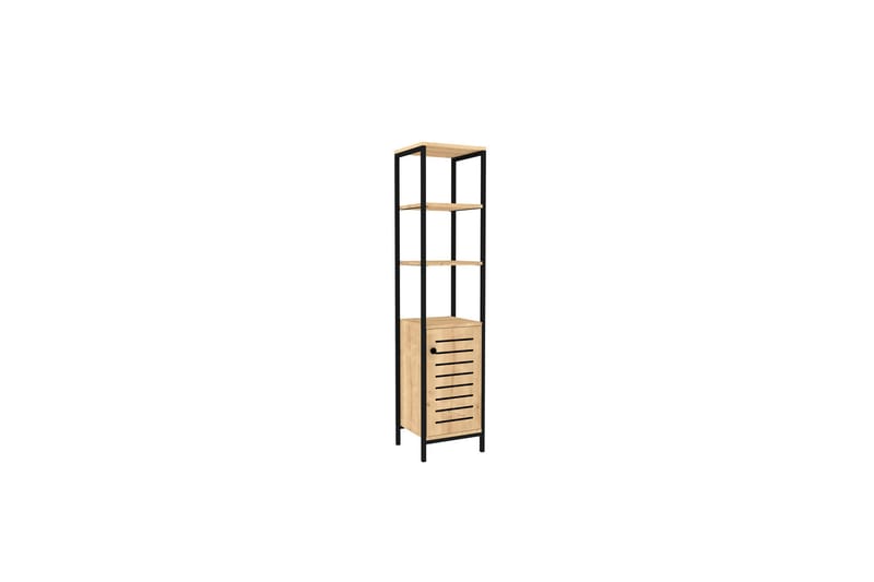 Badrumsförvaring Zakkum 38x162,2 cm - Blå - Förvaring - Badrumsförvaring