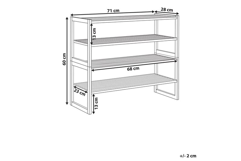Badrumshylla Uvalda - Förvaring - Badrumsförvaring - Badrumshylla