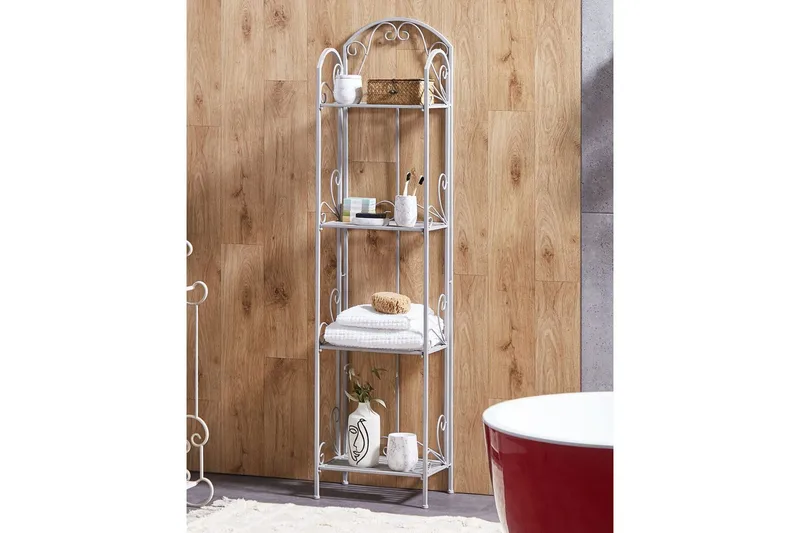 Badrumshylla Valdivia Grå - Grå - Förvaring - Badrumsförvaring - Badrumshylla