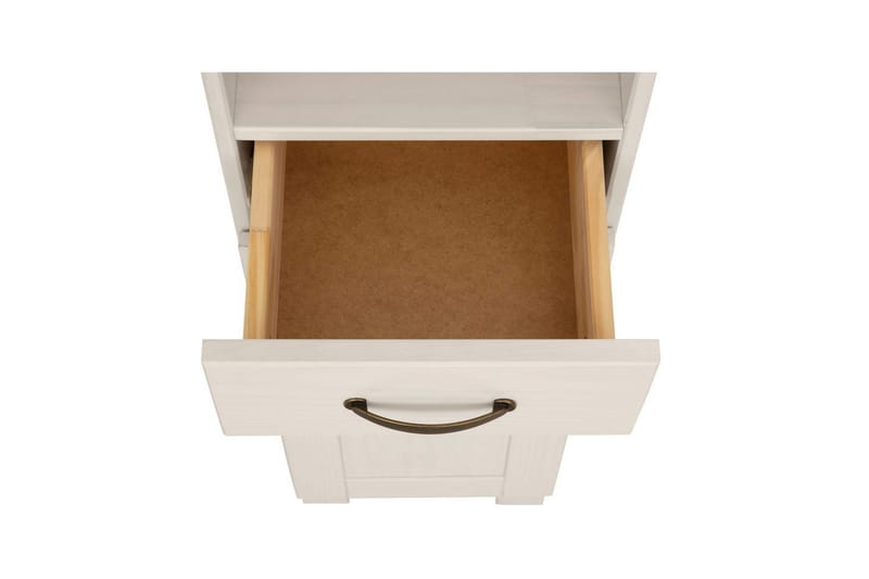 Badrumsskåp Alby 33x30x180 cm, Vit/Honung - 33x30x180 cm, Vit/Honung - Förvaring - Badrumsförvaring - Väggskåp & högskåp