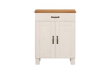 Badrumsskåp Alby 60x30x80 cm, Vit/Honung - 60x30x80 cm, Vit/Honung - Förvaring - Badrumsförvaring - Väggskåp & högskåp