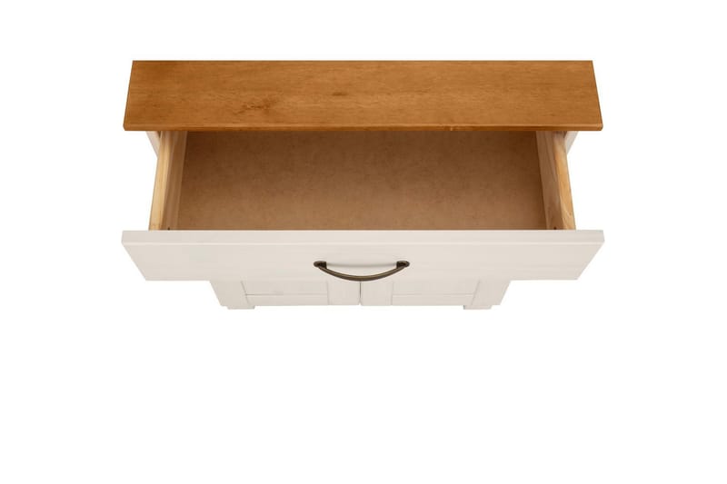 Badrumsskåp Alby 60x30x80 cm, Vit/Honung - 60x30x80 cm, Vit/Honung - Förvaring - Badrumsförvaring - Väggskåp & högskåp