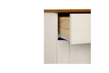 Badrumsskåp Alby 60x30x80 cm, Vit/Honung - 60x30x80 cm, Vit/Honung - Förvaring - Badrumsförvaring - Väggskåp & högskåp