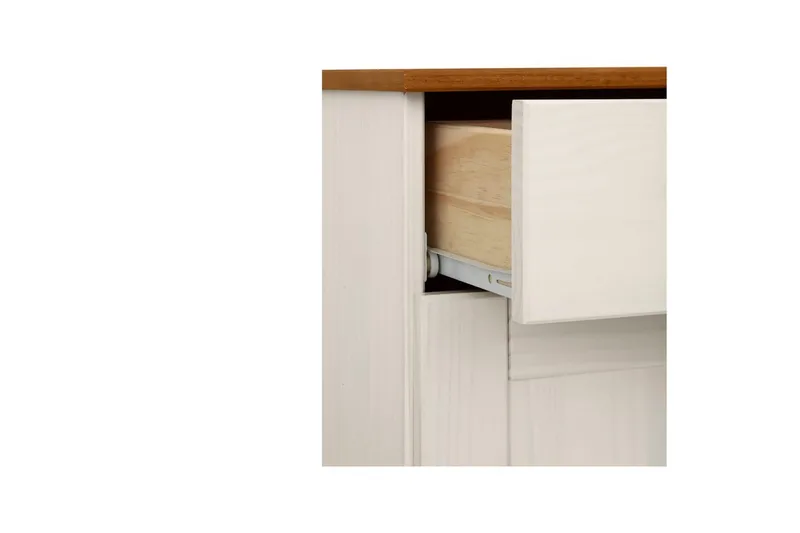 Badrumsskåp Alby 60x30x80 cm, Vit/Honung - 60x30x80 cm, Vit/Honung - Förvaring - Badrumsförvaring - Väggskåp & högskåp