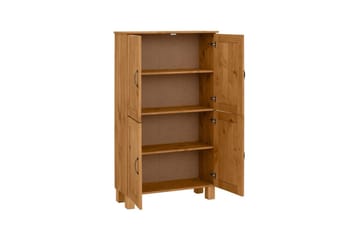 Badrumsskåp Alby 75x30x130 cm, Betsad/Vax - 75x30x130 cm, Betsad/Vax - Förvaring - Badrumsförvaring - Väggskåp & högskåp