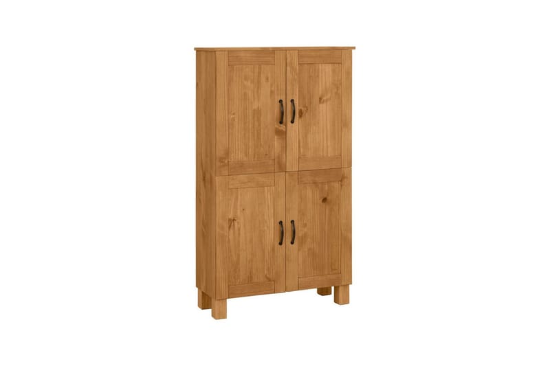 Badrumsskåp Alby 75x30x130 cm, Betsad/Vax - 75x30x130 cm, Betsad/Vax - Förvaring - Badrumsförvaring - Väggskåp & högskåp