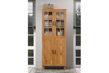 Badrumsskåp Alby 75x30x170 cm, Betsad/Vax - 75x30x170 cm, Betsad/Vax - Förvaring - Badrumsförvaring - Väggskåp & högskåp