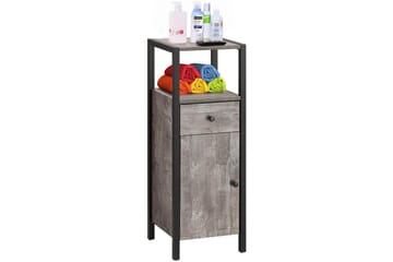 Badrumsskåp Henika 33x35 cm - Svart - Förvaring - Badrumsförvaring