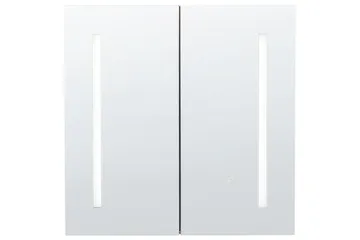 Badrumsskåp med spegel Chabunco Svart, Silver - Svart, Silver - Förvaring - Badrumsförvaring - Spegelskåp