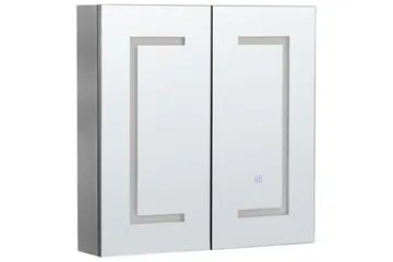 Badrumsskåp med spegel Mazarredo - Förvaring - Badrumsförvaring - Spegelskåp