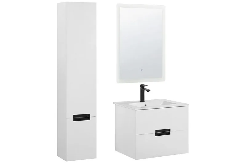 Badrumsskåp Tudela Vit, Vit