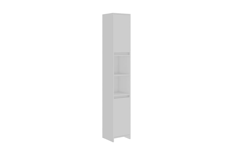 Badrumsskåp vit 30x30x183,5 cm spånskiva - Väggskåp & högskåp - Badrumsskåp