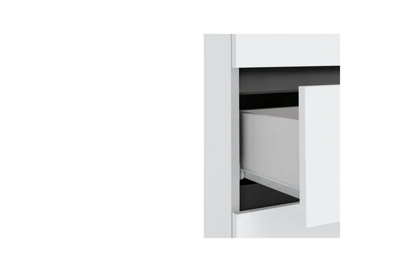 Badrumsskåp Wisla 38x35x130 cm, Vit - 38x35x130 cm, Vit - Förvaring - Badrumsförvaring - Väggskåp & högskåp