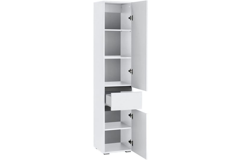 Badrumsskåp Wisla 38x35x180 cm, Vit - 38x35x180 cm, Vit - Förvaring - Badrumsförvaring - Väggskåp & högskåp