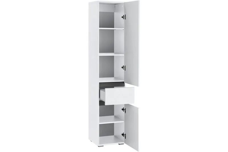 Badrumsskåp Wisla 38x35x180 cm, Vit - 38x35x180 cm, Vit - Förvaring - Badrumsförvaring - Väggskåp & högskåp