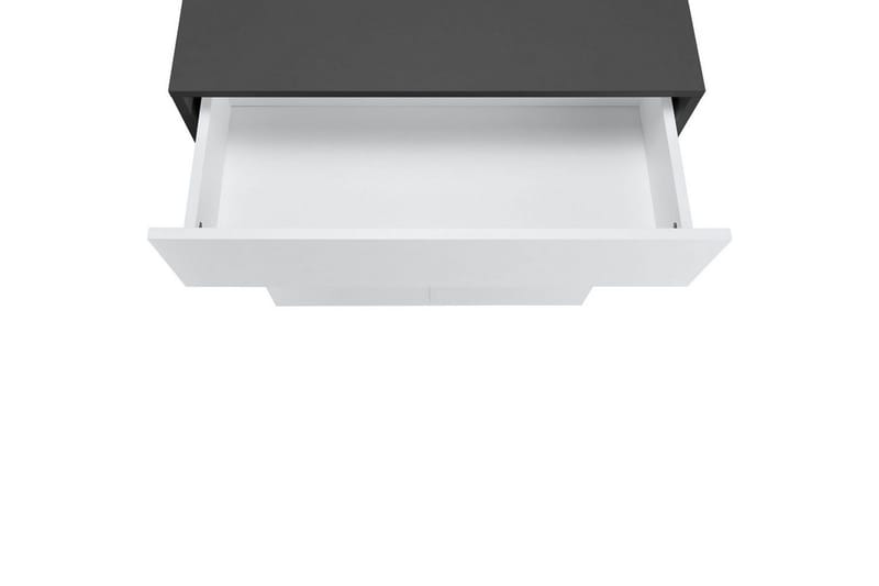 Badrumsskåp Wisla 76x35x98 cm, Antracit/Vit - 76x35x98 cm, Antracit/Vit - Förvaring - Badrumsförvaring - Väggskåp & högskåp