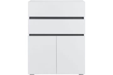 Badrumsskåp Wisla 76x35x98 cm, Vit - 76x35x98 cm, Vit - Förvaring - Badrumsförvaring - Väggskåp & högskåp