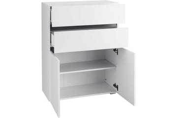 Badrumsskåp Wisla 76x35x98 cm, Vit - 76x35x98 cm, Vit - Förvaring - Badrumsförvaring - Väggskåp & högskåp