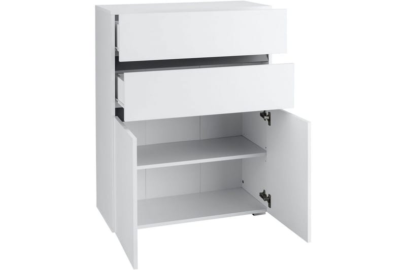 Badrumsskåp Wisla 76x35x98 cm, Vit - 76x35x98 cm, Vit - Förvaring - Badrumsförvaring - Väggskåp & högskåp