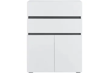 Badrumsskåp Wisla 76x35x98 cm, Vit - 76x35x98 cm, Vit - Förvaring - Badrumsförvaring - Väggskåp & högskåp