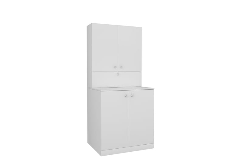 Badrumsskåp Palmira 70x90 cm Vit - Hanah Home - Förvaring - Badrumsförvaring - Badrumsskåp