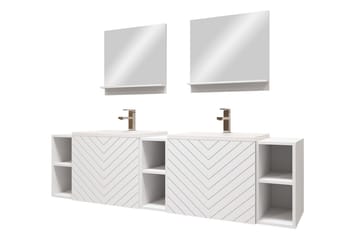 Bubup Möbelset för Badrum - Förvaring - Badrumsförvaring - Kompletta möbelpaket badrum