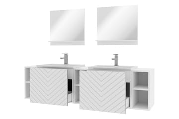 Bubup Möbelset för Badrum - Förvaring - Badrumsförvaring - Kompletta möbelpaket badrum