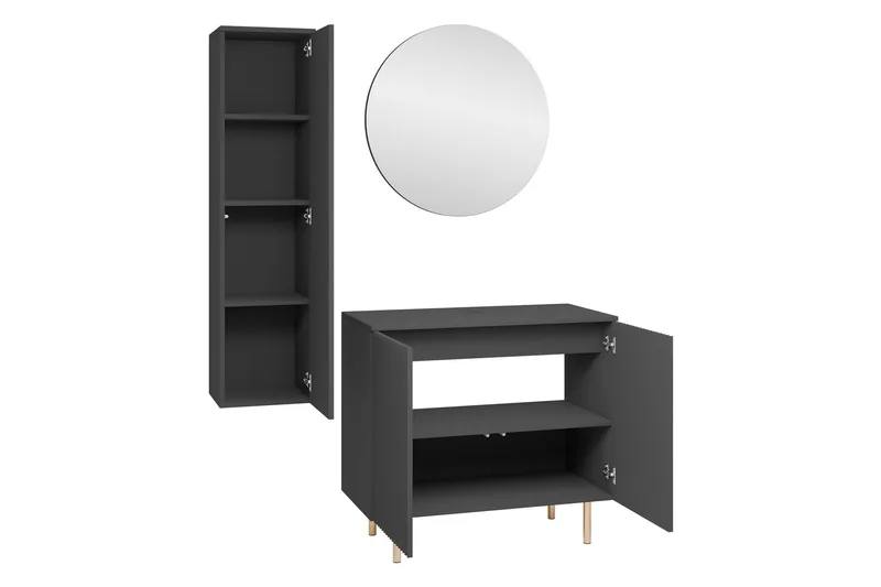 Casa Komplett möbelpaket - Beige - Förvaring - Badrumsförvaring - Kompletta möbelpaket badrum