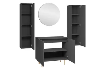 Casa Komplett möbelpaket - Beige - Förvaring - Badrumsförvaring - Kompletta möbelpaket badrum