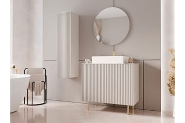 Casa Komplett möbelpaket - Beige - Förvaring - Badrumsförvaring - Kompletta möbelpaket badrum